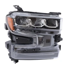 For 2019-2021 Chevrolet Silverado 1500 LED Right Passenger Side Headlight Lamp