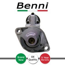 Benni Starter Motor Fits Audi Cabriolet A4 A8 80 Coupe A6 2.6 2.8 2.5 TDi