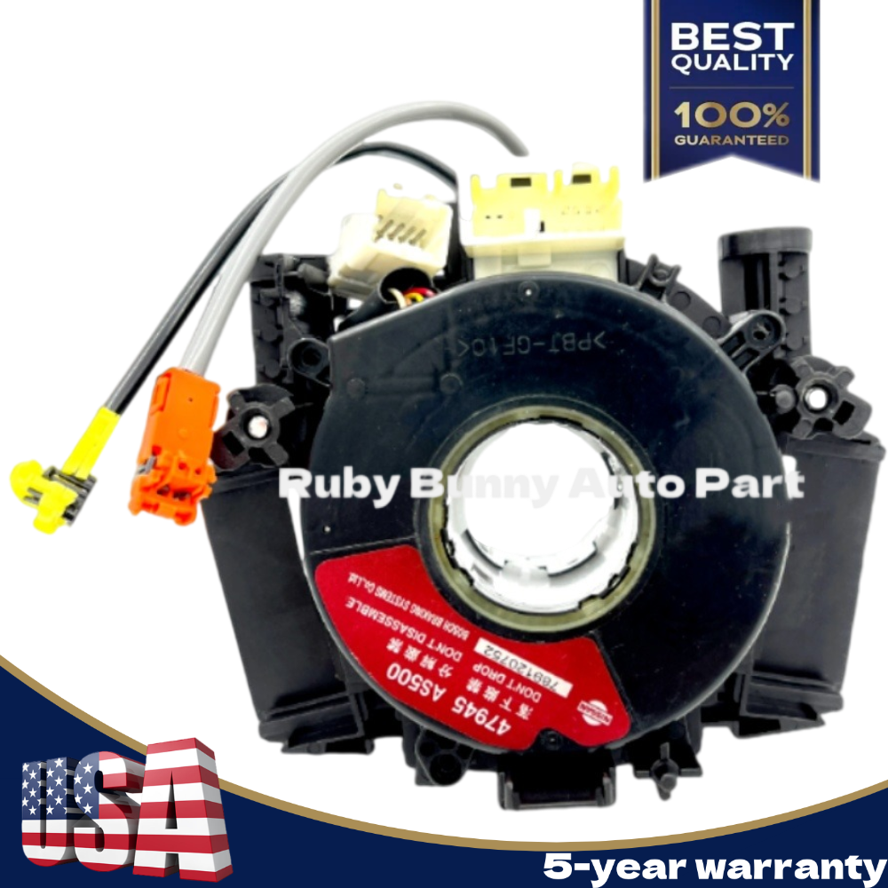Clock Spring with Angle Sensor Assembly for Nissan 2003-2019 Models