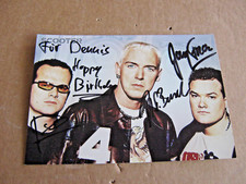 SCOOTER 2002 , Original-Autogramm 10,5 x 15 cm , TOP