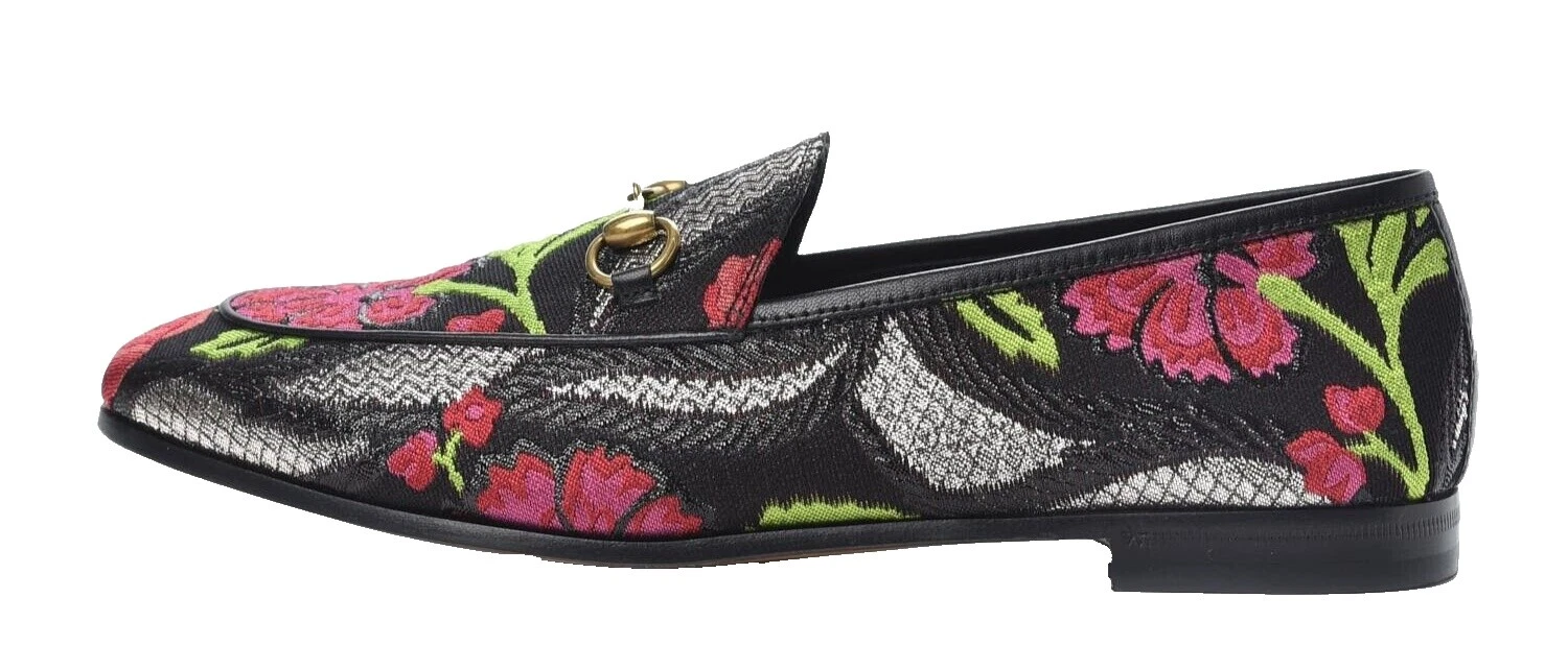 Tacón Bajo Gucci Floral de Fiesta/Cóctel para Mujeres