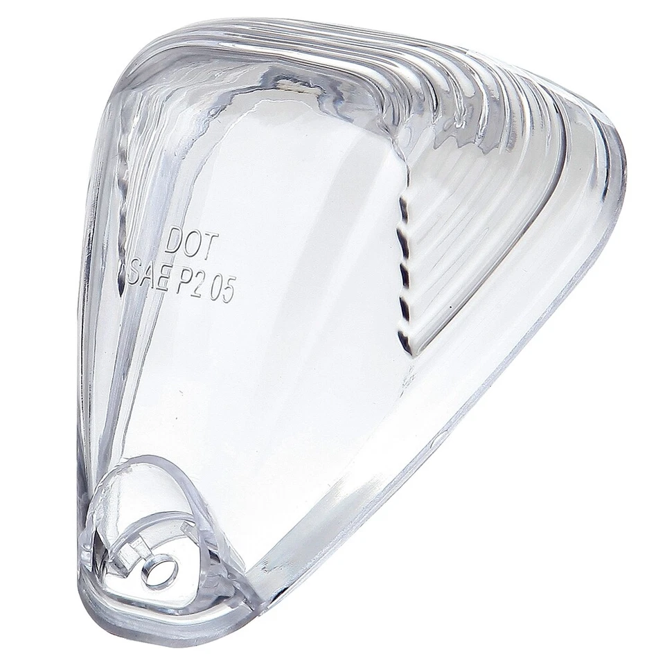 5x Luces marcadoras de cabina de lente transparente para Ford E-150 E-250 + 5 piezas bases negras Foto 2 de 4