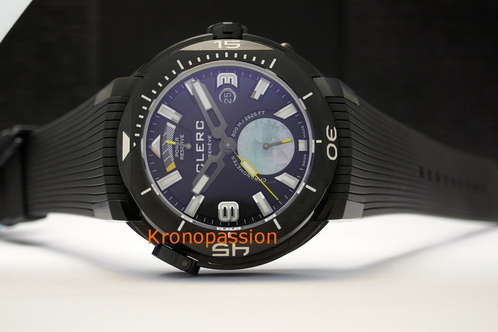 Clerc Hydroscaph GMT Power Reserve Chronometer GMT 2.1.5 New