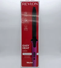 Revlon Easy Heat Precision Hair Curling Iron - 1" Extra Long Barrel - Pink