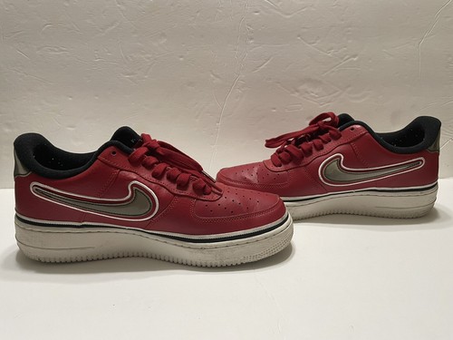 NIKE Air Force 1 07 LV8 NBA Varsity Red 