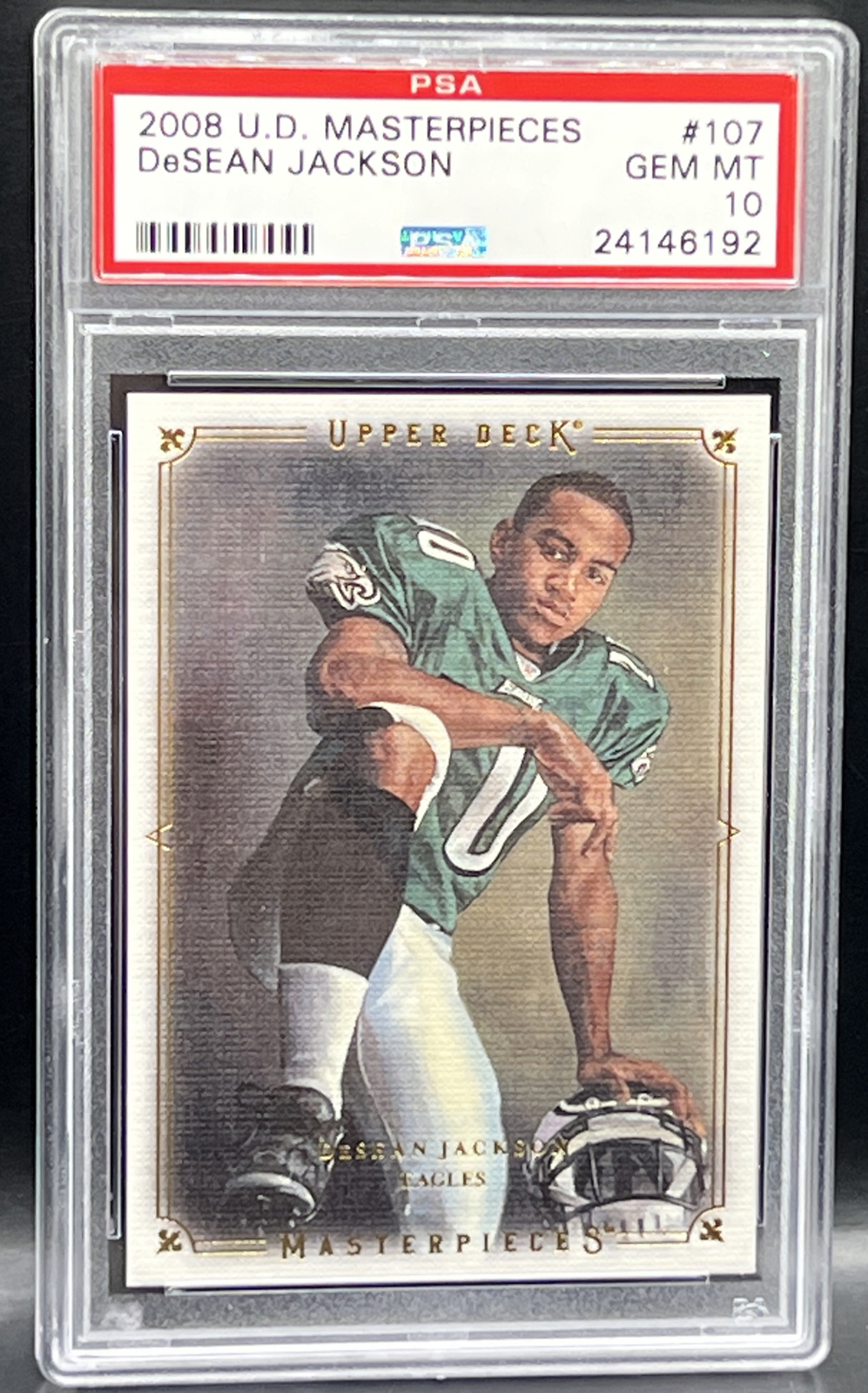DeSean Jackson Upper Deck Masterpieces #107 Base