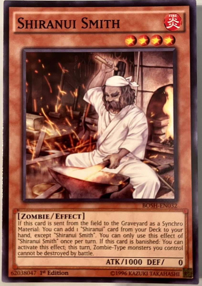 shiranui cards yugioh Hidden Summoners Single Card Super Rare Spiritmaster HISU-EN048 Shiranui Swordmaster - Yugipedia