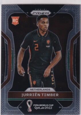 Panini Prizm Soccer World Cup Qatar 2022 Nr. 156 Jurrien Timber Rookie ...