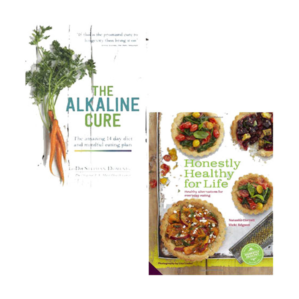 Honestly Healthy for Life and The Alkaline Cure 2 Books Collection Set Hardcover