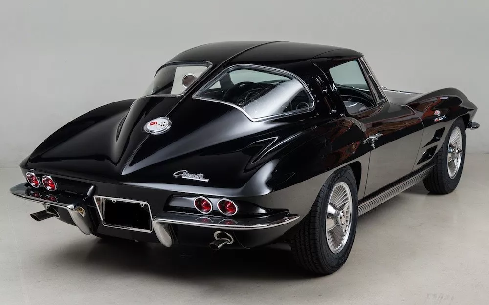 Corvette Chevrolet StingRay Race Car Chevy Classic Hot Rod Metal Promo Model