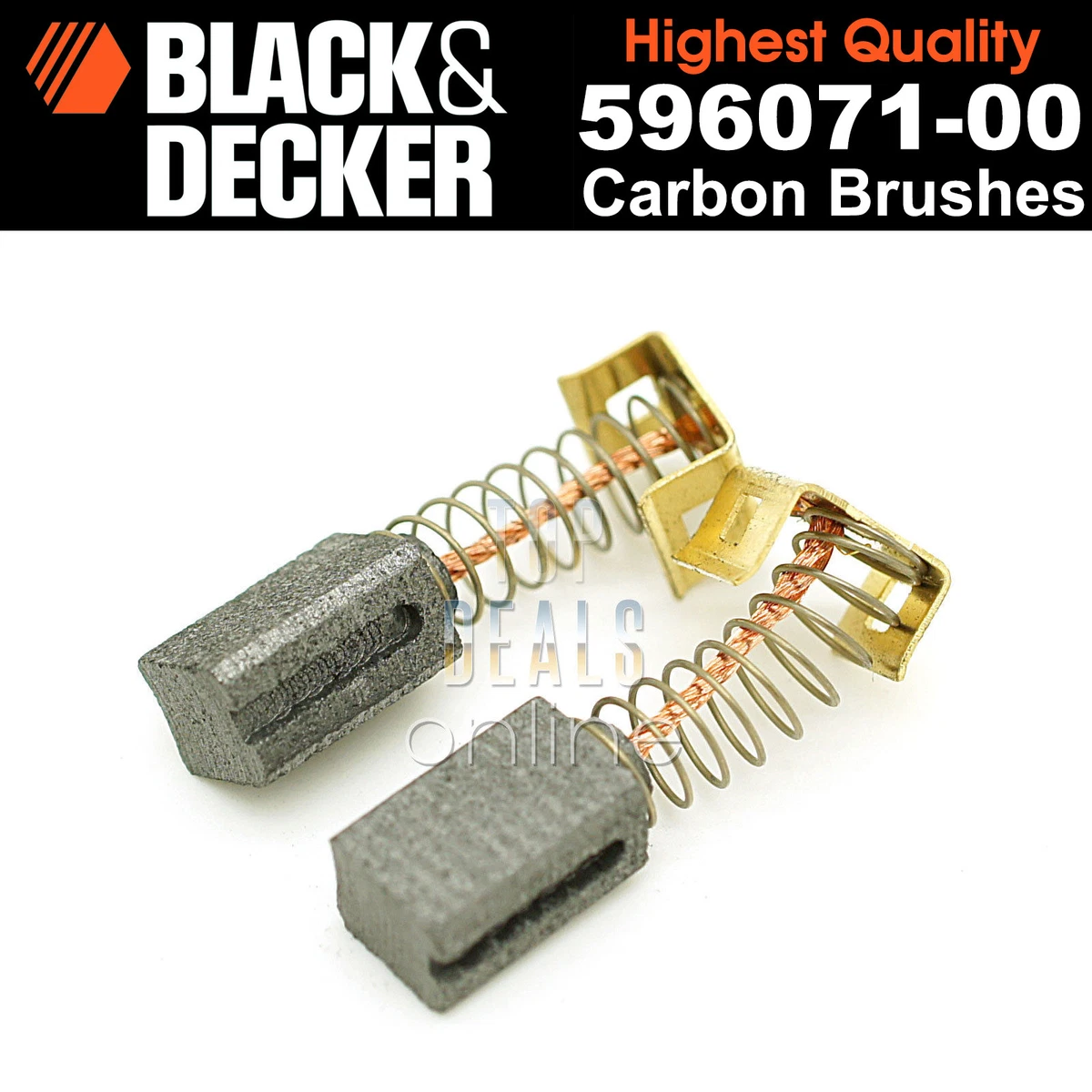 Carbon brushes for black and decker drill deals