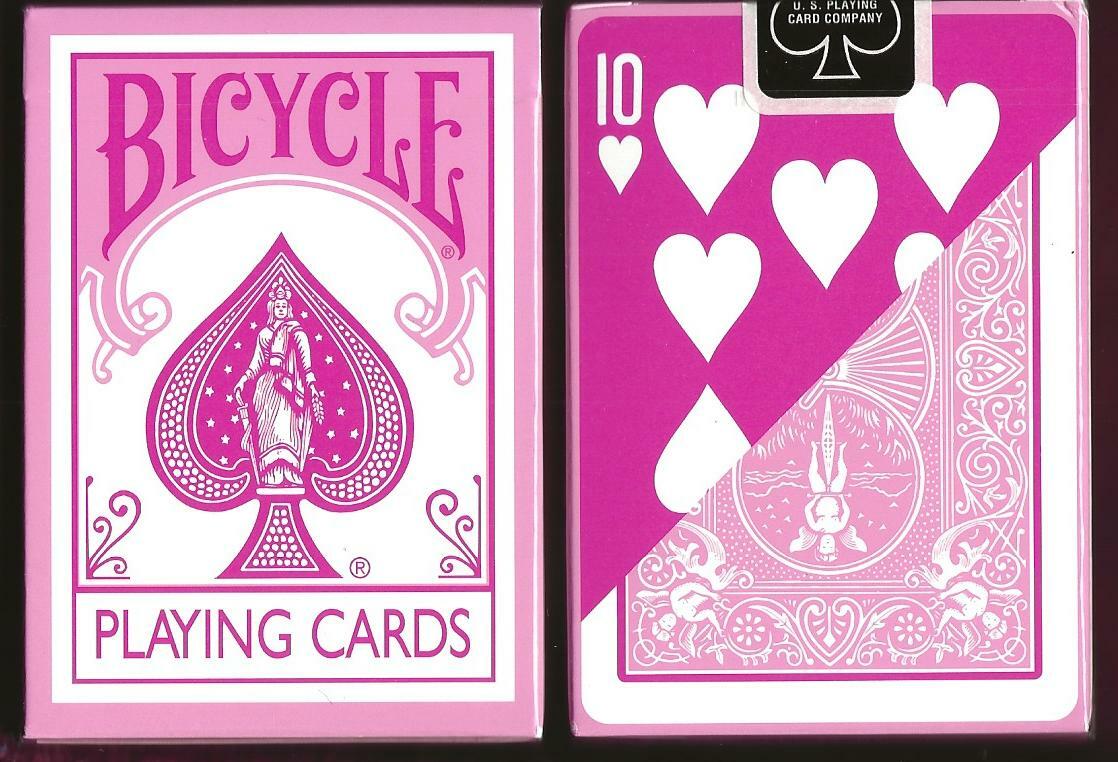 Fashion Pink Reverse-face Playing Cards