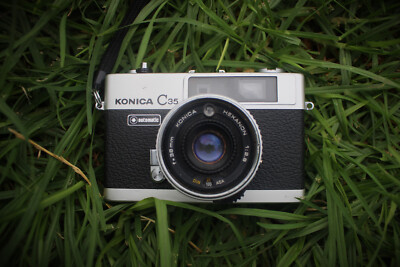 Old Analog Camera Brands Konica C35 Automatic Classic Vintage