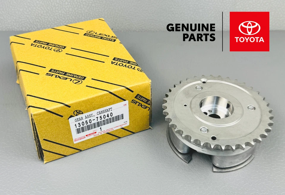 13050-75040 TOYOTA TACOMA HILUX CONJUNTO DE ENGRANAJES ÁRBOL DE LEVAS SINCRONIZACIÓN 1305075040 13050-0C010 Foto 2 de 4