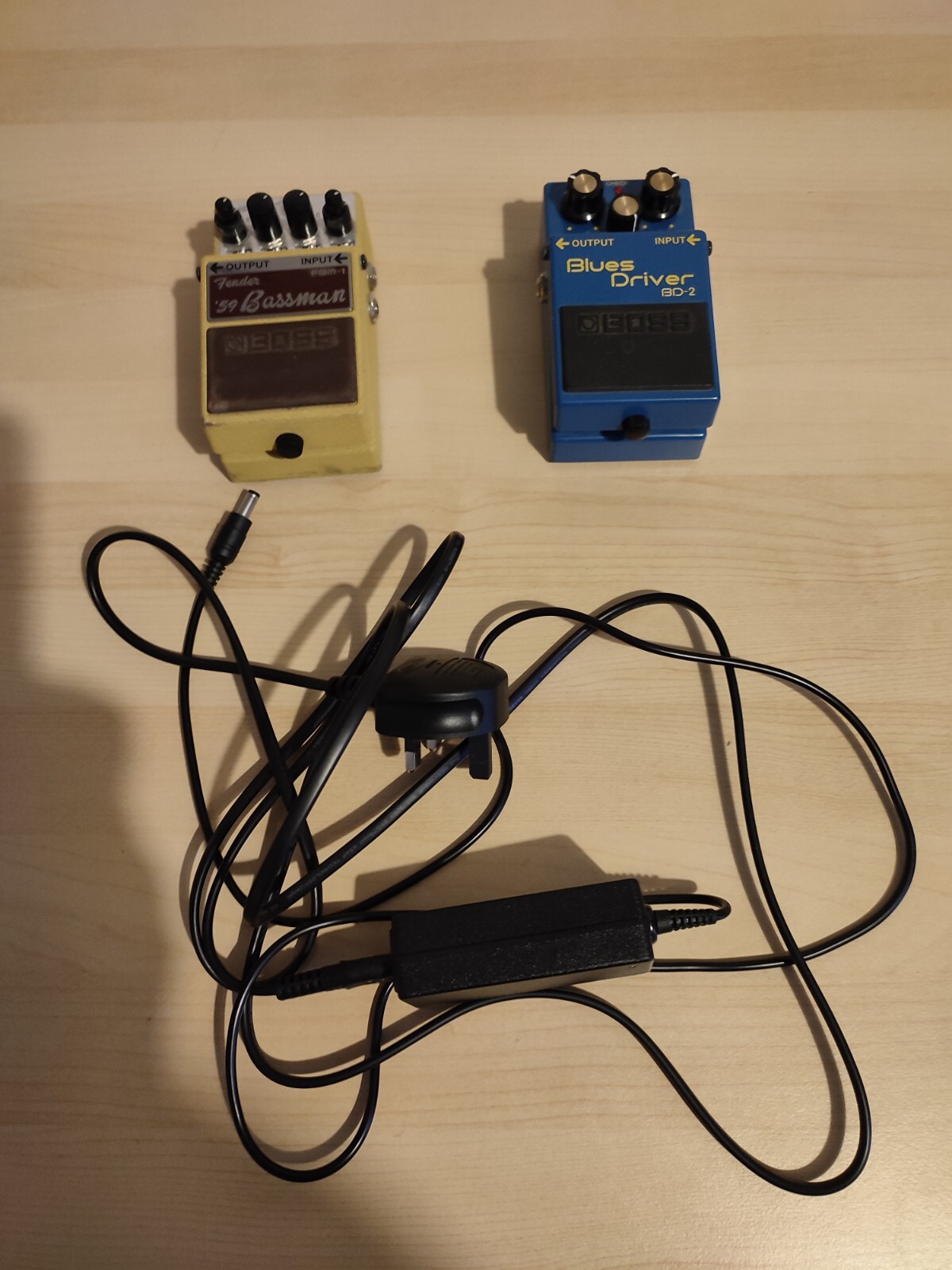 Boss FBM1 Fender '59 Bassman and Boss BD2 Blues Driver Guitar Pedals eBay