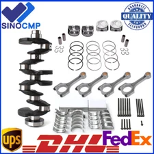 Crankshaft Connecting Rod Bearings Pistons Kit Bolt For BMW N20 N26 2.0L Engine