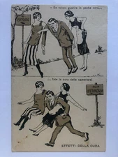 Waitress Care Advertising Postcard Care Effects c4