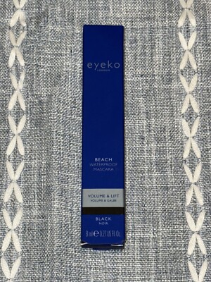 Eyeko Beach Waterproof Mascara Volume & Lift - Coconut Oil-Infused - Vegan .27oz