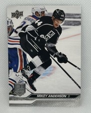 Mikey Anderson 2023-24 Upper Deck Series 1 #86 Los Angeles Kings b