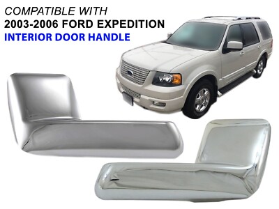 Chrome Front Rear Inner Door Handle for 03-06 Expedition Set