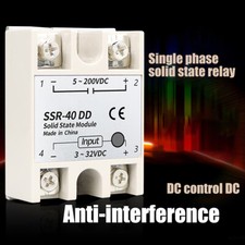 Solid State Relay SSR-10 100 DD 5V 200V Solid State Relay Module 3 32V DC-DC