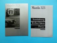 Brochure / Catalogue / Brochure / Price List - Mazda 323 and 323 GT (BD) - 01/85