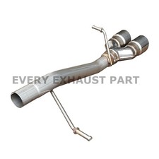 Ford Fiesta Ecoboost 1.0 MK7 & MK7.5 - Backbox Rohr Auspuff Edelstahl