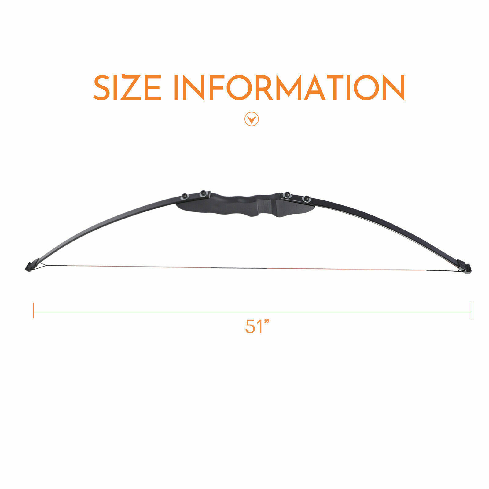 51" Takedown Recurve Bow Hunting Set Archery Right Left Hand for Adult