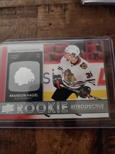 2021-22 Brandon Hagel Rookie Retrospective Upper Deck Series 1 Hockey