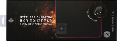 Gaming Mauspad X-Large DMP 230 Deltaco Gaming + integriertes 10W Wireless Charger