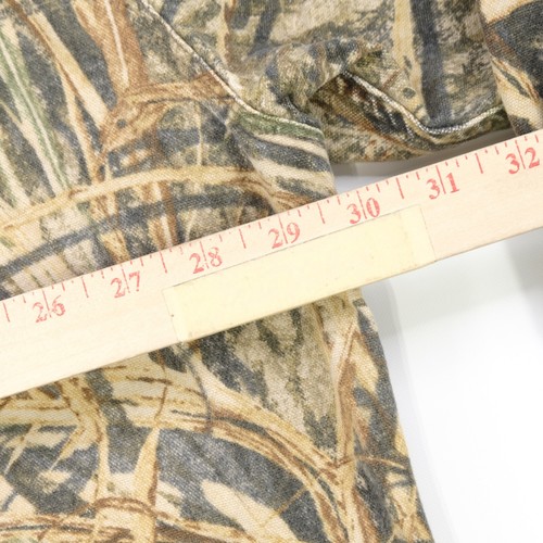 Rare Vintage MOSSY OAK Apparel Woodland Camo Camouflage Jacket 90s Beige SZ 3XL - Picture 6 of 8