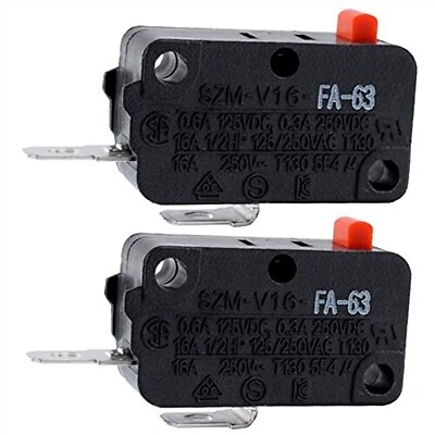 28QBP0497, AP20243379, PS3522738 2 Pack Door Switch For LG Microwave Oven