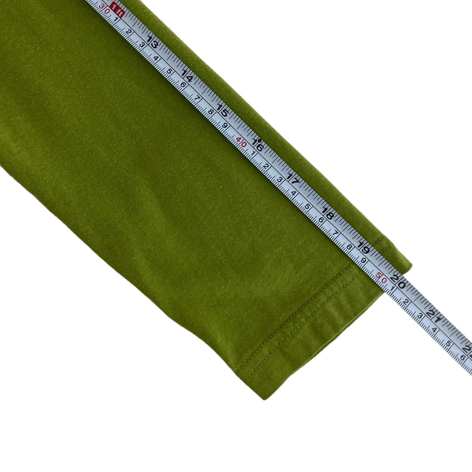 Camiseta Place Niños Grande 10/12 Manga Larga Camiseta Verde Divertida Cara Monstruo Dibujo Foto 4 de 4