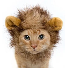 Pet Krewe CAT Lion Mane Halloween Costume Lion Mane for CATS 