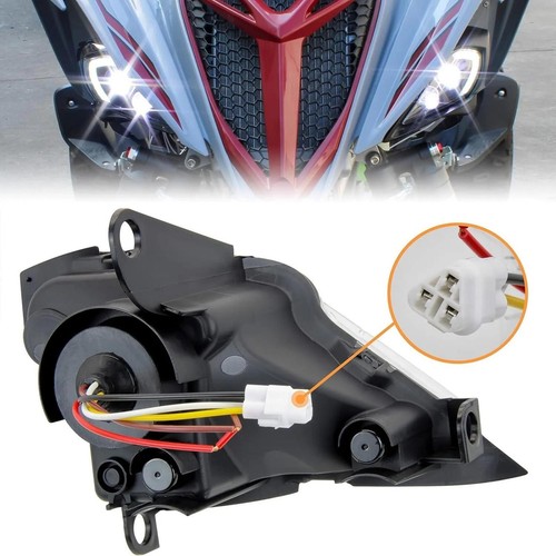 2Pcs LED Headlights Replacement For YAMAHA RAPTOR 350 700 YFZ Wolverine 2006-24 - Picture 10 of 11