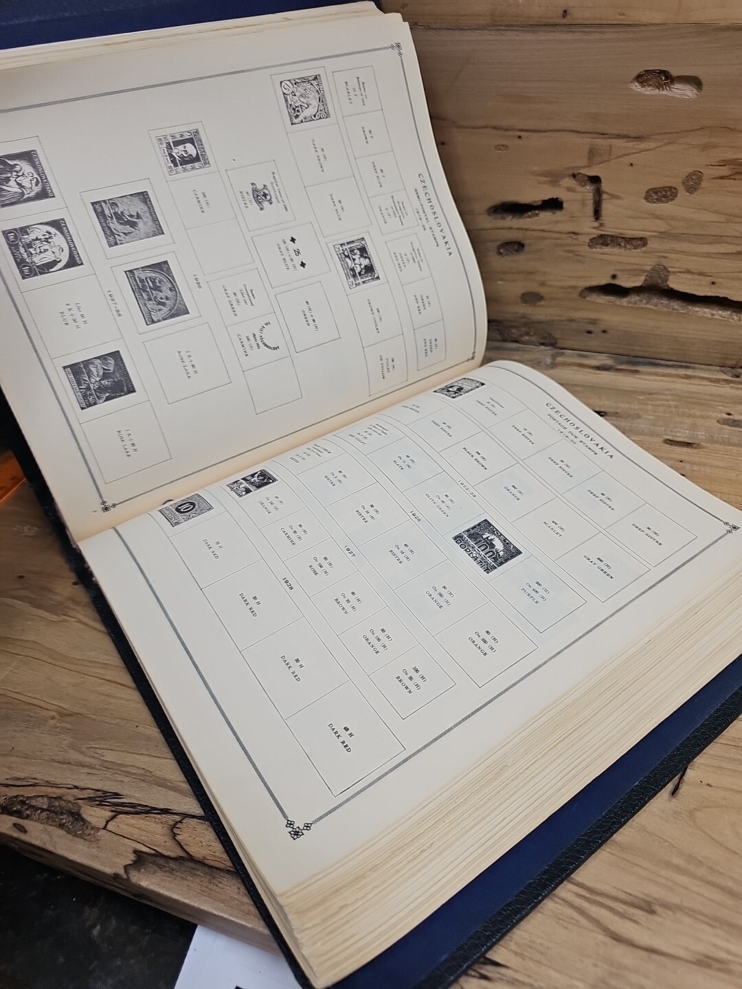 Scott International Postage Stamp Album Part 1 EMPTY T833 eBay