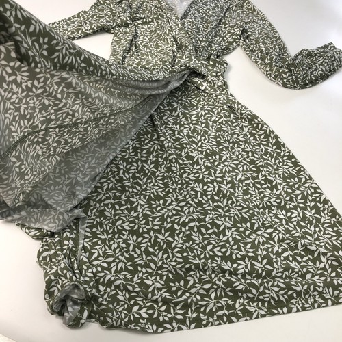 NUEVO Vestido Retro Jersey Floral Verde Kaileigh Annabel UK 10 EUR 38 US 6 - Imagen 14 de 15