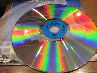 Sony AV Laser Demonstration Disc Ride on Time MDP 1988 Laserdisc