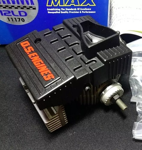 O.S. MAX # 11170 12LD PowerBlock 2-Stroke RC Nitro Car Engine NEW IN ...