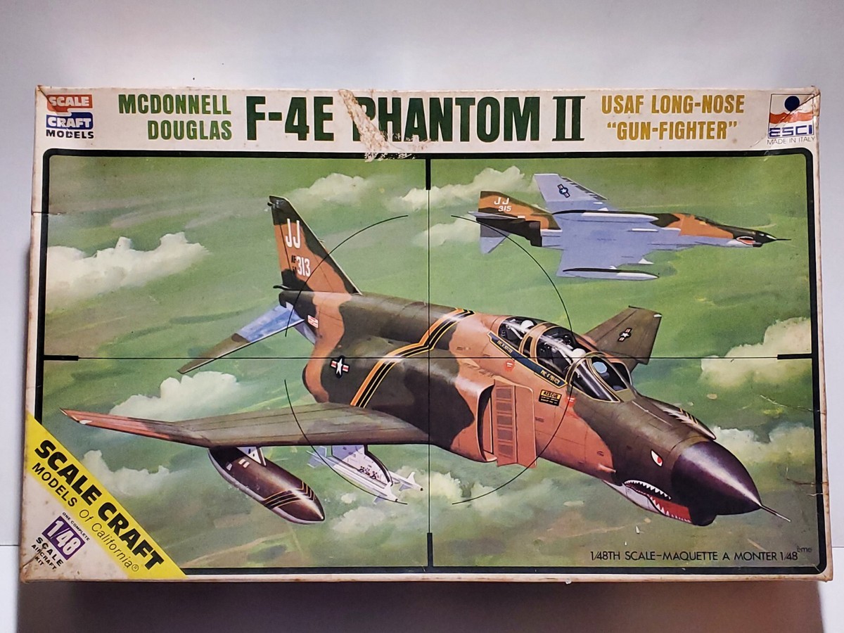 Scale Craft USAF McDonnell Douglas F-4E Phantom II Plane 1
