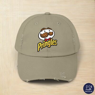 Pringles Logo Unisex Distressed Cap