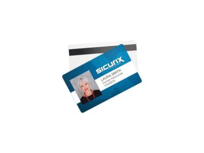 Baumgartens PVC ID Card - 2.12'' Width x 3.37'' Length - White BAU80340
