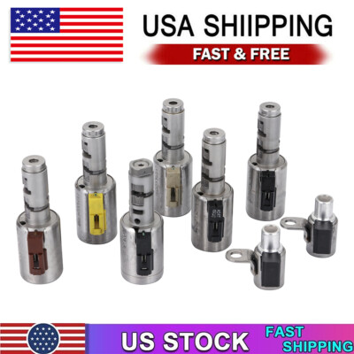 8pcs 6-speed Automatic Transmission Solenoid TF-60SN For VW Audi TT Mini Jetta