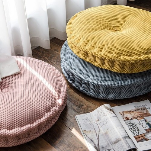 Star Net Cushion Thick Futon Mat Dining Cushion Tatami Floor Cushion Cushions