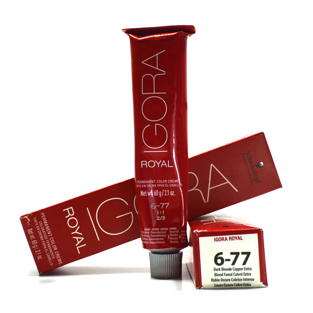 Schwarzkopf Igora Royal 60g 6-77 Dark Blonde Copper Extra