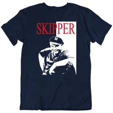 Gilligans Island Skipper Jonas Grumby Captain Sea Sitcom T Shirt Tee Gift New