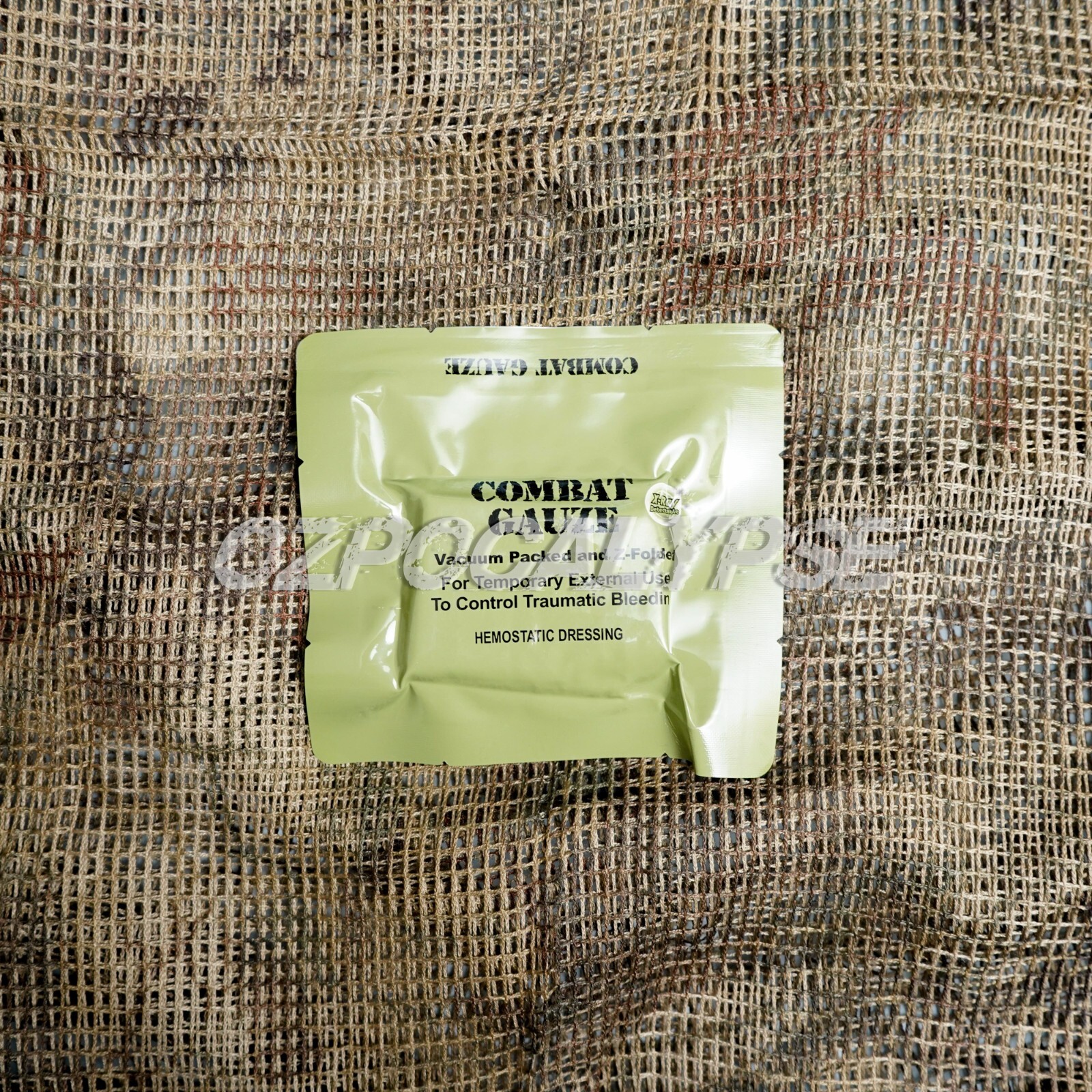 Combat Gauze Hemostatic Clot Army Tactical Medic IFAK Military