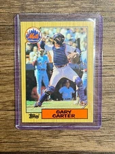 1987 Topps Gary Carter #20 Mets