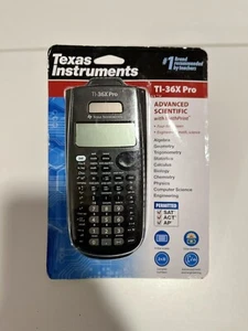 Texas Instruments TI-36X Pro 4-Line Calculatrice scientifique. Nouveauté en boîte