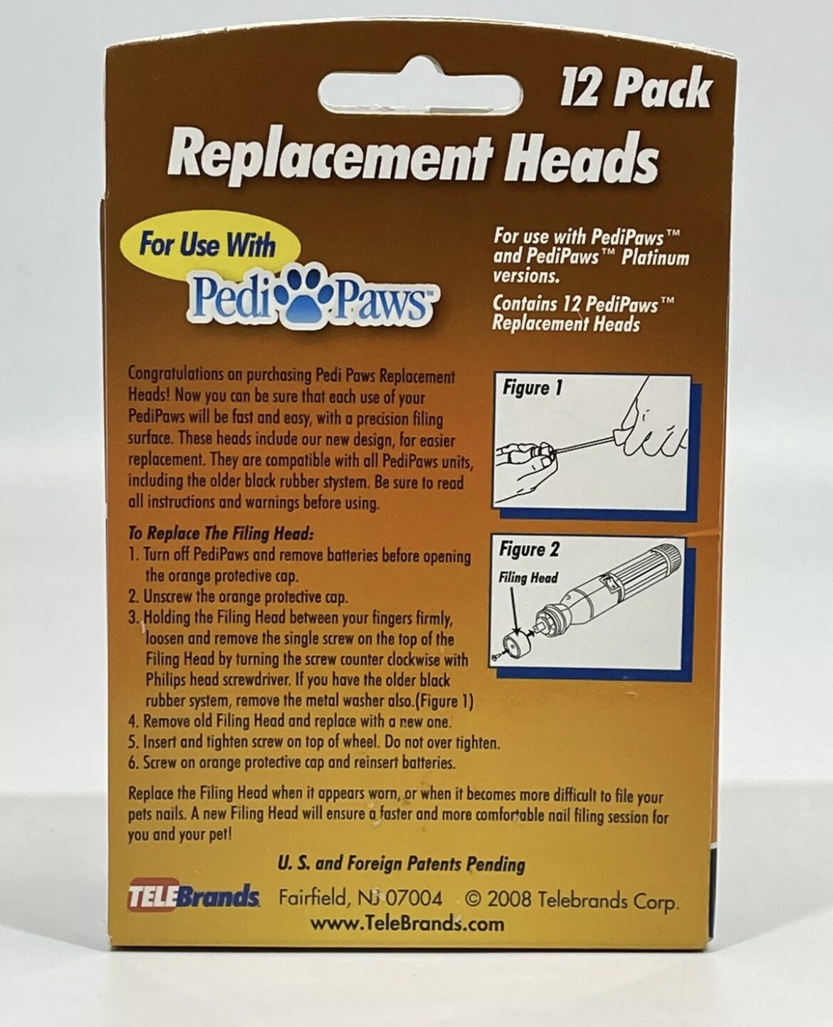 pedipaws replacement filing heads